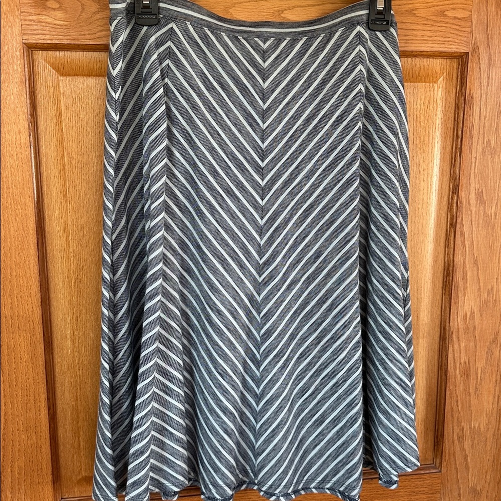 Talbots Chevron Stripe Skirt